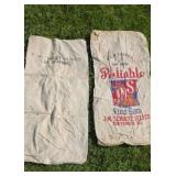 JMS Schultz Company Dieterich Illinois Feed Sack