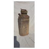 Antique Vintage Ellisco 5 Gallon Gas/Oil Can