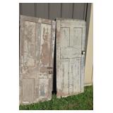 Two Old House Doors