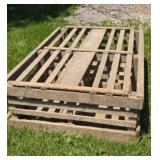 Antique 1800s Heavy Duty Wood Slotted Turkey