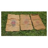 3 Illinois Gunny Sacks