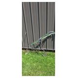 Old Steel Wheel Push Garden Plow