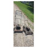 Two Old Push Mowers not Running