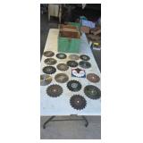 Circular Saw Blades with Wood Case