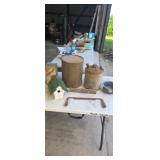 Birdhouse, Draw a Knife, Granite, Potty Chair, Pan