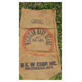 Michigan Navy Beans 100 lb Gunny Sack BMW Corp