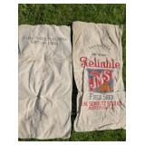 JM Schultz Dieterich Illinois Feed Sack