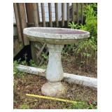 Concrete Bird Bath