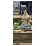 Concrete Mushrooms, Frog