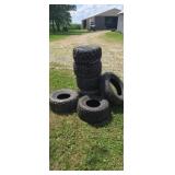 Side by Side Tires and Rims, Car Tire