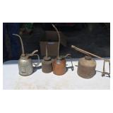 Old School Oil Cans