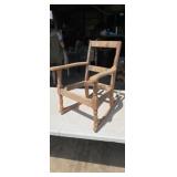 Antique Trials Rocker Minus Upholstery