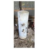 Old Galvanized Water Tank 60 Gallon