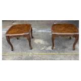 2-Oak End Tables