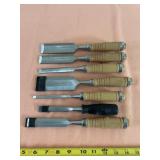 piece set of Windsor Design wood chisels