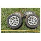 Club Car Aheels and Tires 205/50-10