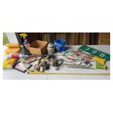 Table of miscellaneous items- Siphon Pump,