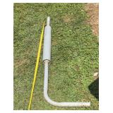 Ford Tractor exhaust muffler and pipe assembly,