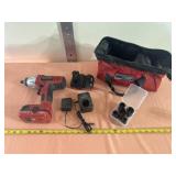 Toolshop impact with bag and battery with battery