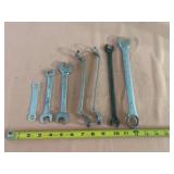 variety of used wrenches
