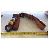 Bucket Boss brown leather tool belt