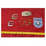 Beech Grove Indiana Police Patch, Pins, Belt