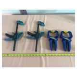 Irwin and prowin clamps
