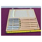 Wen 6-piece Wood Turning Tool Set.