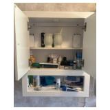 Bathroom supplies, toothpaste, wax vac, tooth