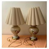 Lenox Barrington table lamps, the bottom lights