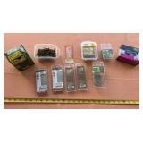 Assortment of screws and nails