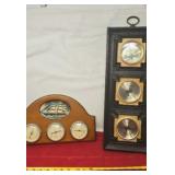 Weather Stations Thermometer, Barometer, and