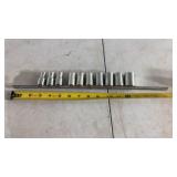 Craftsman Socket set with organizer Metric 1/2