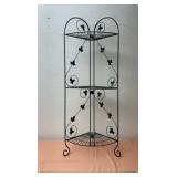 3-tier metal flower pot holder