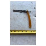 Vtg Straight Razor