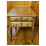Wooden End Table 19x27x24 in Good Shape
