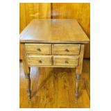 Wooden End Table 19x27x24 in Good Shape