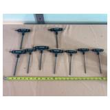 Husky T handle wrenches