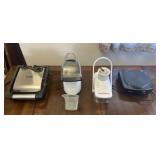Bella griller, popcorn maker, slicer, and oster