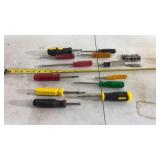 Nutdrivers, multi-bit screwdrivers, including