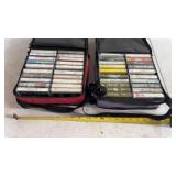 Cassette Tapes with Carrying Cases