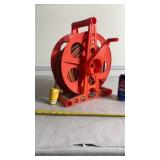 Heavy duty extension cord & storage reel
