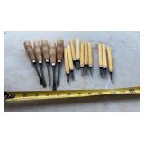 2 Sets of Chisels