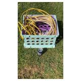 Crate with Copper Ground Wire