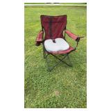 Folding Chair with Seat Cushion