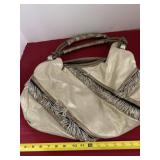 Metallic Beige Purse