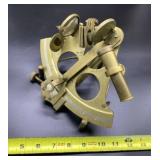 Brass Sextant Navigational Tool