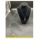 Rosary and Cross Necklaces NOT Stand