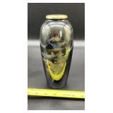 Japanese Mixed Metal Decorative Vase
