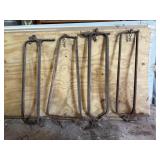 Heavy Duty Hinged Ends Dairy Cow Stanchions
